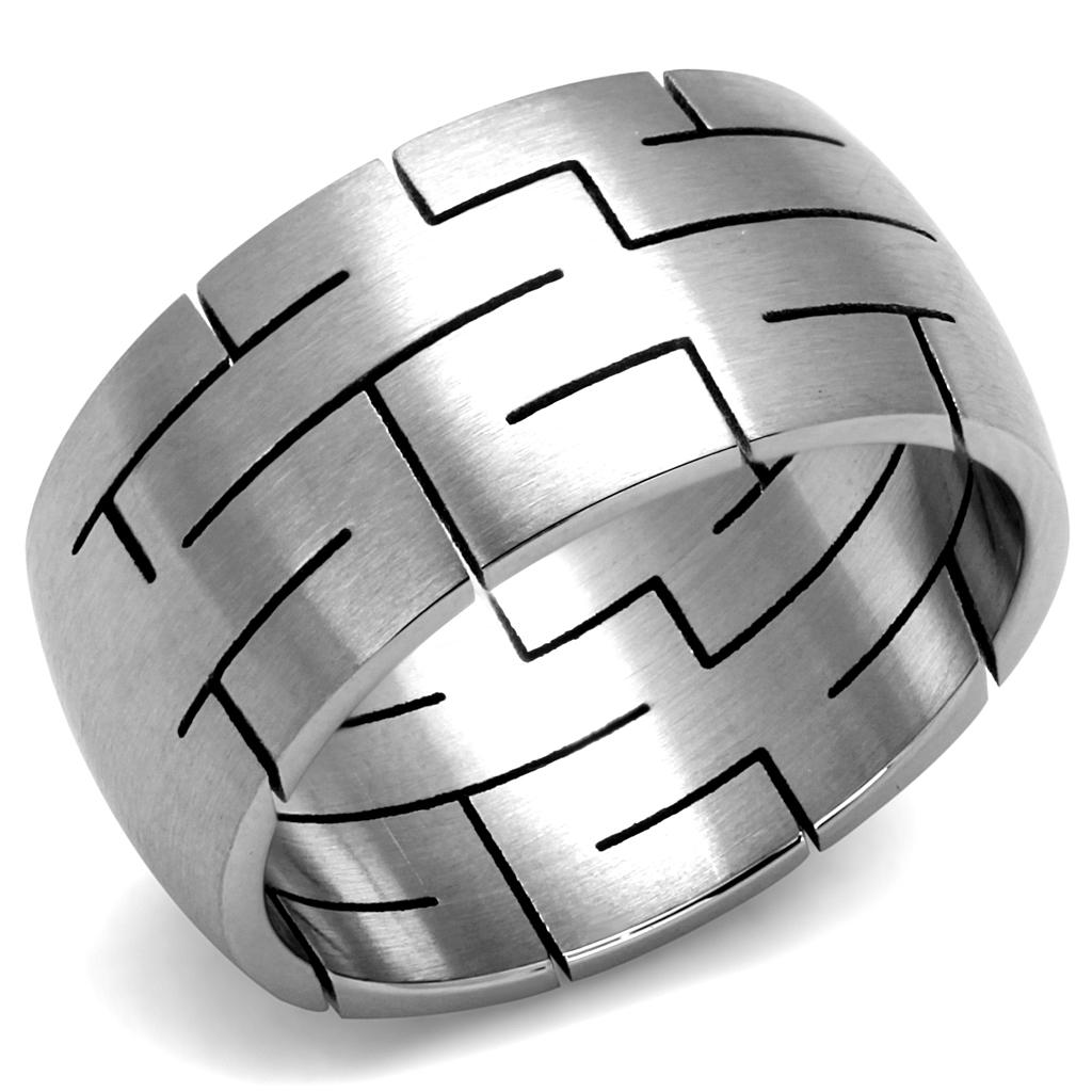 JCE2920 High polished (no plating) Stainless Steel Ring with No Stone